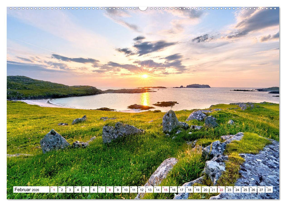 Äußere Hebriden - Schottische Traumstrände und Küsten (CALVENDO Premium Wandkalender 2026)