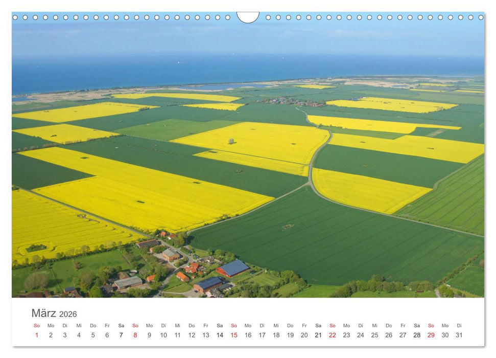 Fehmarn aus der Luft (CALVENDO Wandkalender 2026)