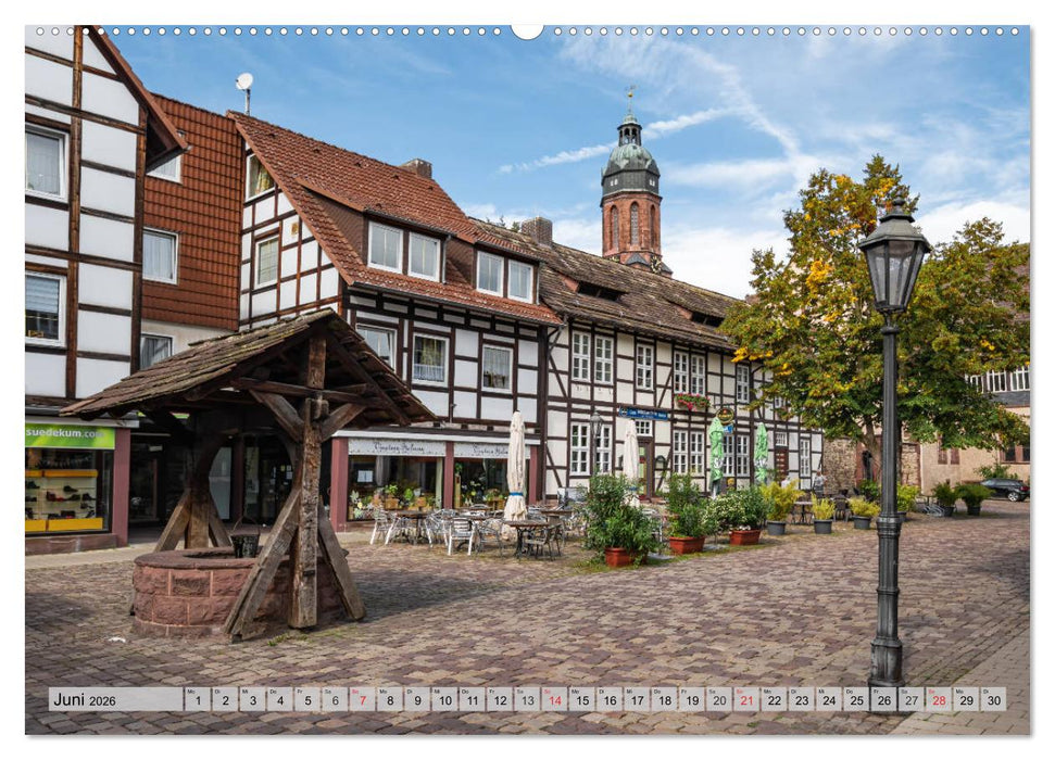 Historisches Fachwerk - Stadt Einbeck (CALVENDO Premium Wandkalender 2026)