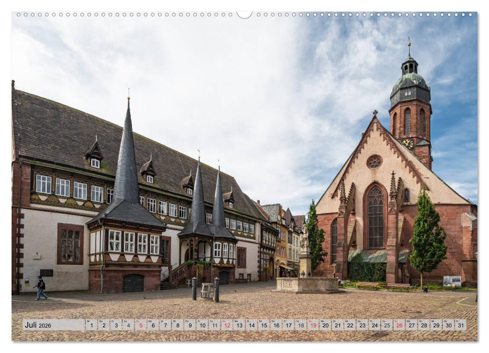 Historisches Fachwerk - Stadt Einbeck (CALVENDO Premium Wandkalender 2026)