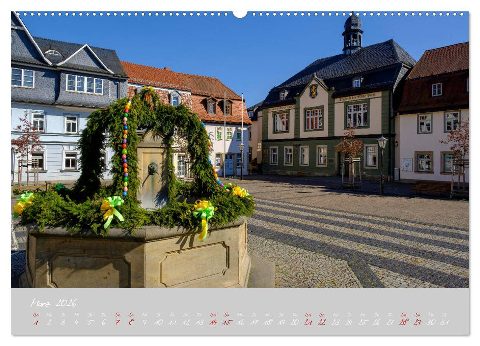 Thüringer Wald Das Grüne Herz Deutschlands (CALVENDO Premium Wandkalender 2026)