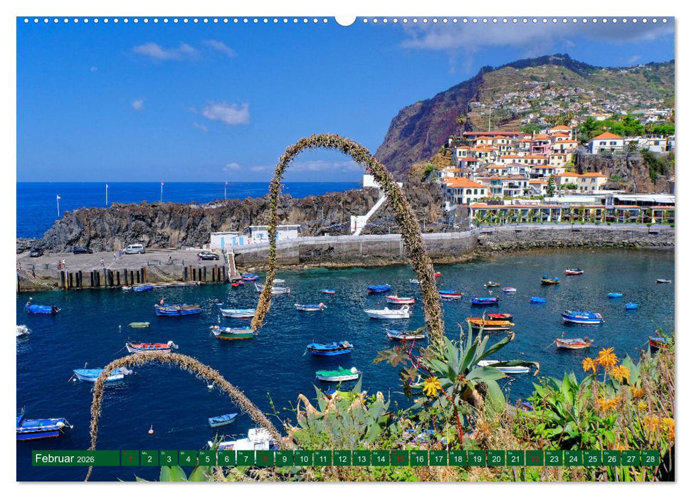 Madeira Blumeninsel im Atlantik (CALVENDO Premium Wandkalender 2026)