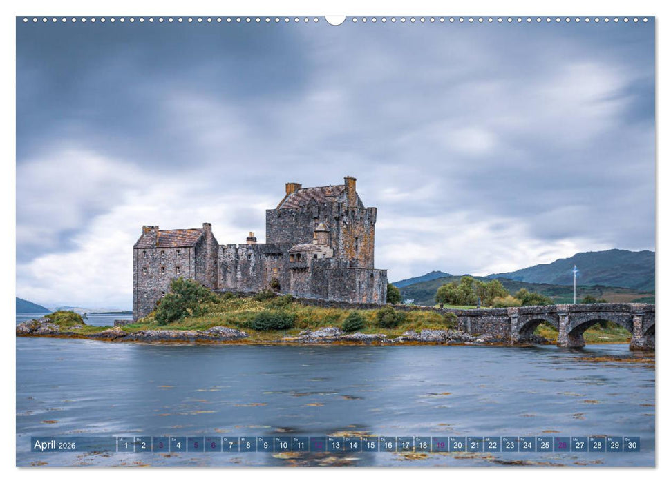 Von den Highlands zu den Hebriden (CALVENDO Premium Wandkalender 2026)