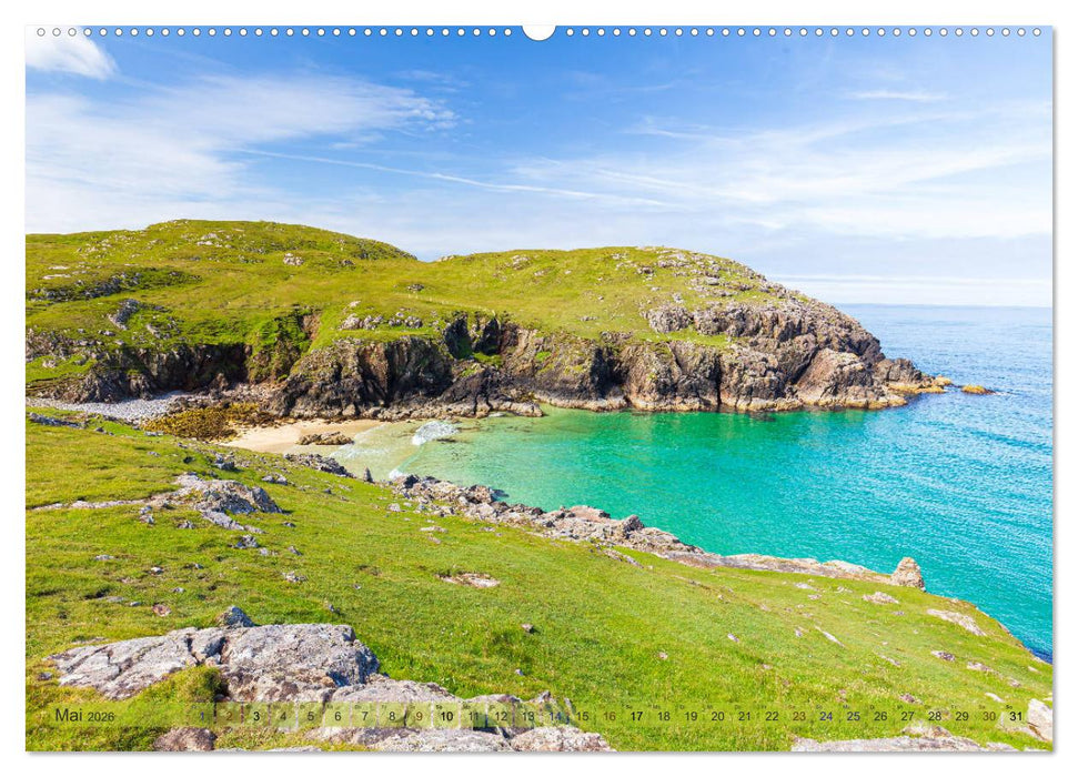 Von den Highlands zu den Hebriden (CALVENDO Premium Wandkalender 2026)