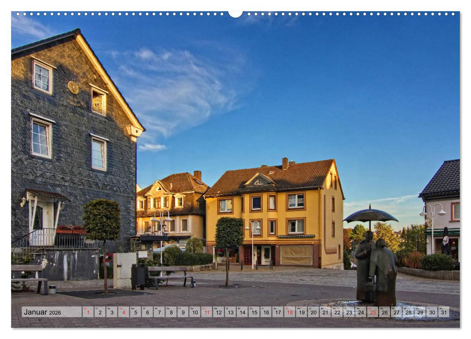 Stadtansichten Halver (CALVENDO Premium Wandkalender 2026)