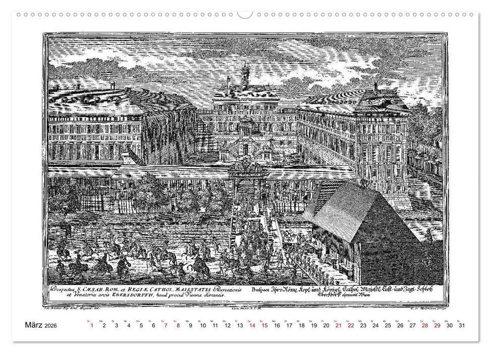 TU FELIX AUSTRIA - Wien in alten Ansichten (CALVENDO Premium Wandkalender 2026)