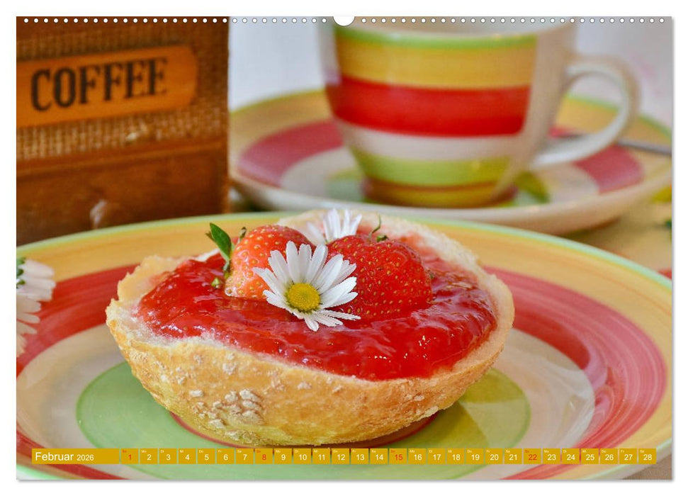 Brot und Gebäck. Feines aus der Backstube (CALVENDO Premium Wandkalender 2026)
