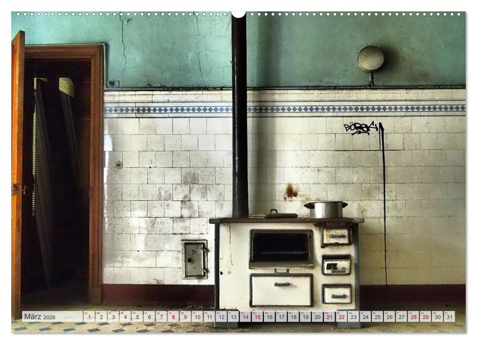 Lost Places Kalender - Daylight (CALVENDO Premium Wandkalender 2026)