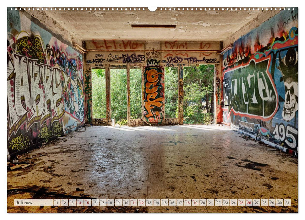 Lost Places Kalender - Daylight (CALVENDO Premium Wandkalender 2026)