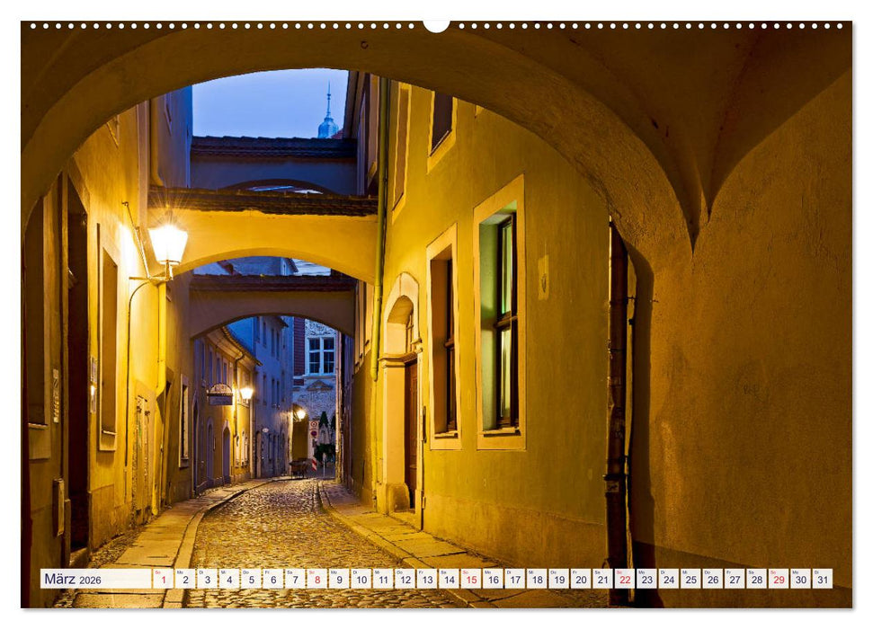 GÖRLITZ für Nachtschwärmer (CALVENDO Premium Wandkalender 2026)