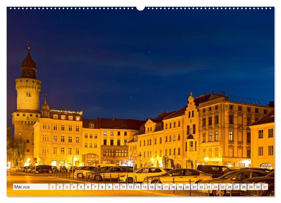 GÖRLITZ für Nachtschwärmer (CALVENDO Premium Wandkalender 2026)