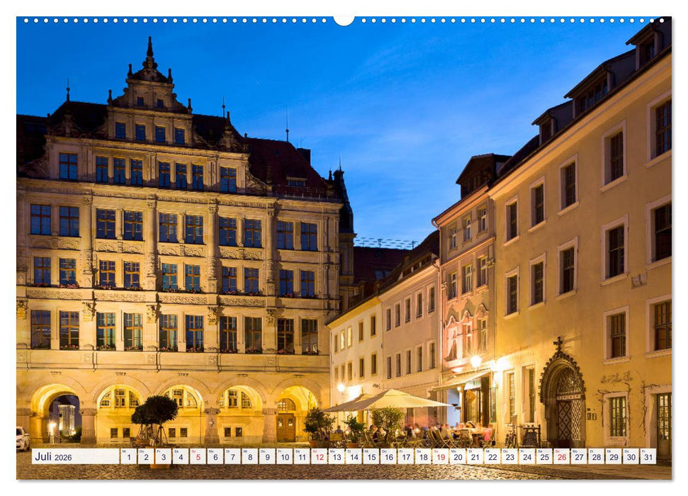 GÖRLITZ für Nachtschwärmer (CALVENDO Premium Wandkalender 2026)