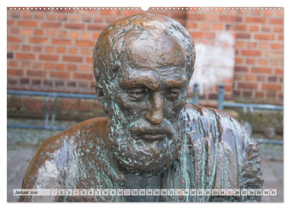 Altes Güstrow (CALVENDO Premium Wandkalender 2026)