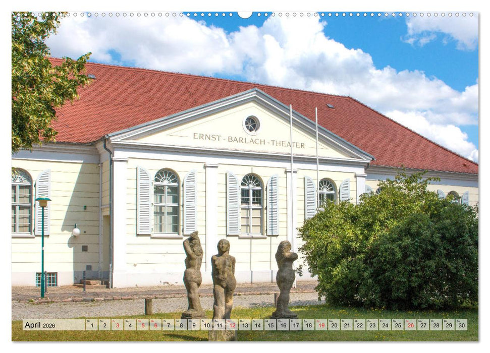 Altes Güstrow (CALVENDO Premium Wandkalender 2026)