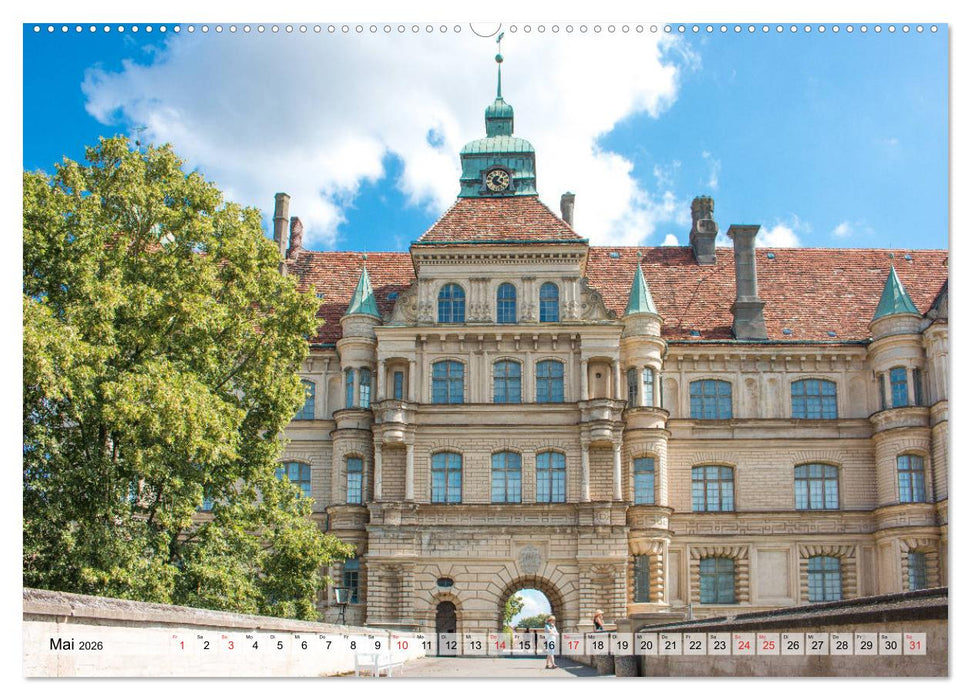 Altes Güstrow (CALVENDO Premium Wandkalender 2026)