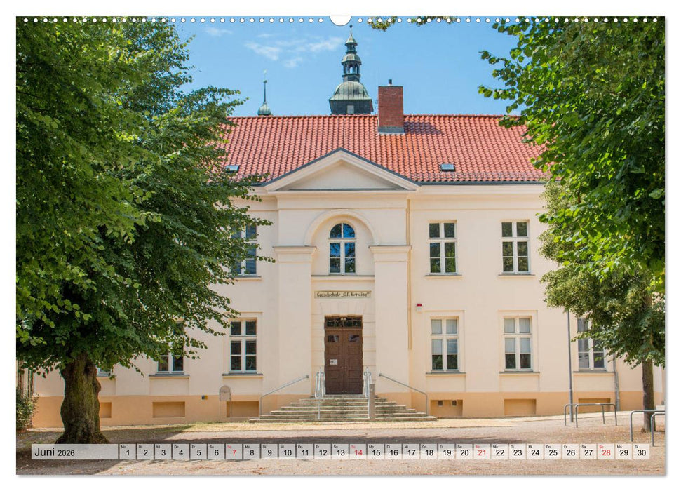 Altes Güstrow (CALVENDO Premium Wandkalender 2026)