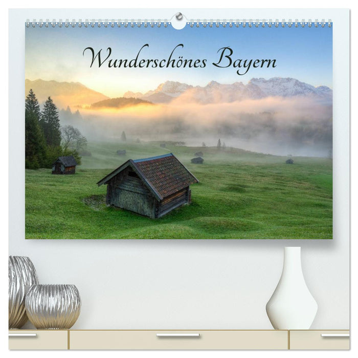 Wunderschönes Bayern (CALVENDO Premium Wandkalender 2026)