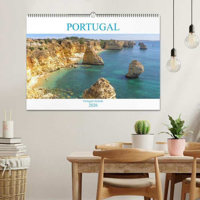Portugal - Strände in Portugal (CALVENDO Wandkalender 2026)
