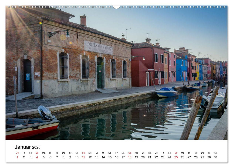 Venedig - Die schönsten Orte (CALVENDO Premium Wandkalender 2026)