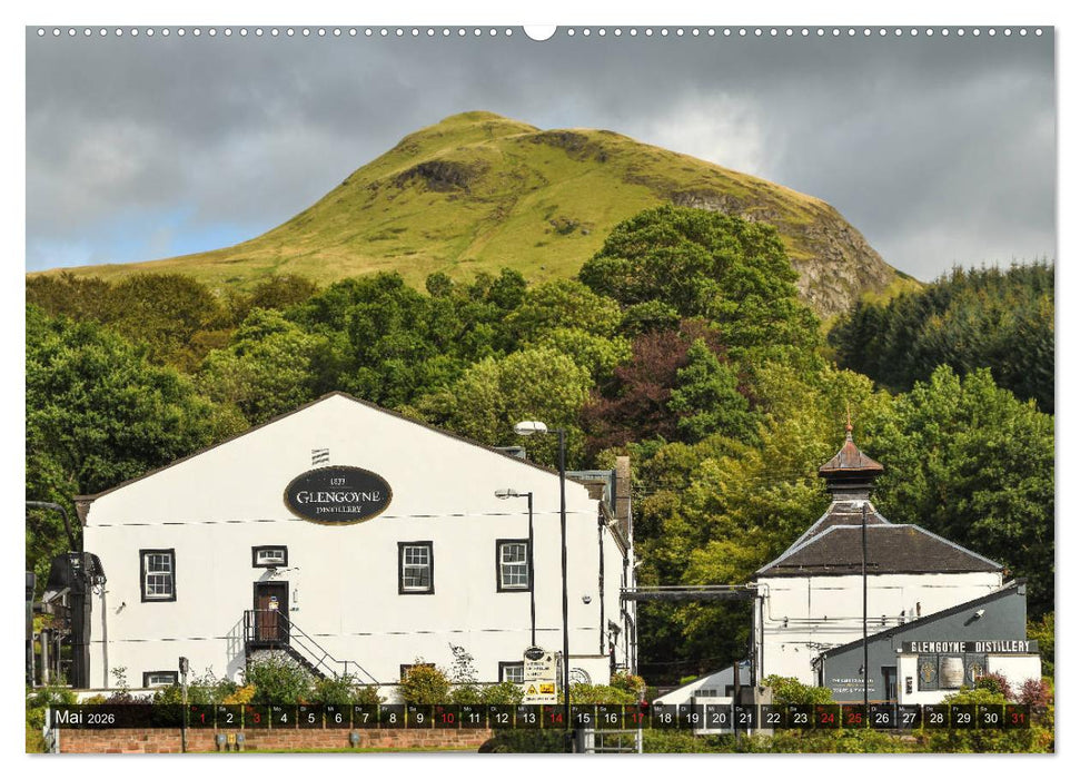 Whisky Distillery - Schottische Brennereien (CALVENDO Premium Wandkalender 2026)