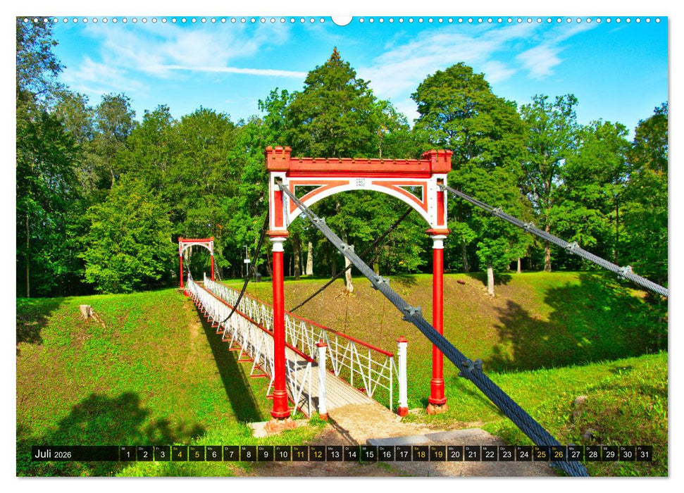 Bezauberndes Estland (CALVENDO Premium Wandkalender 2026)