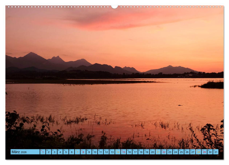 Schöner Forggensee (CALVENDO Premium Wandkalender 2026)