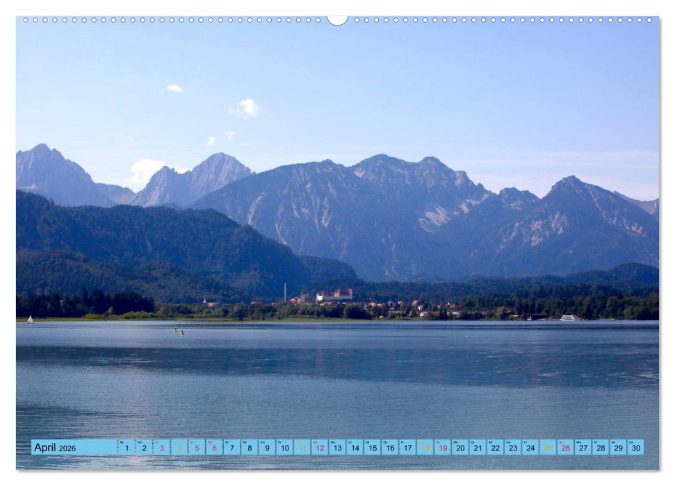 Schöner Forggensee (CALVENDO Premium Wandkalender 2026)