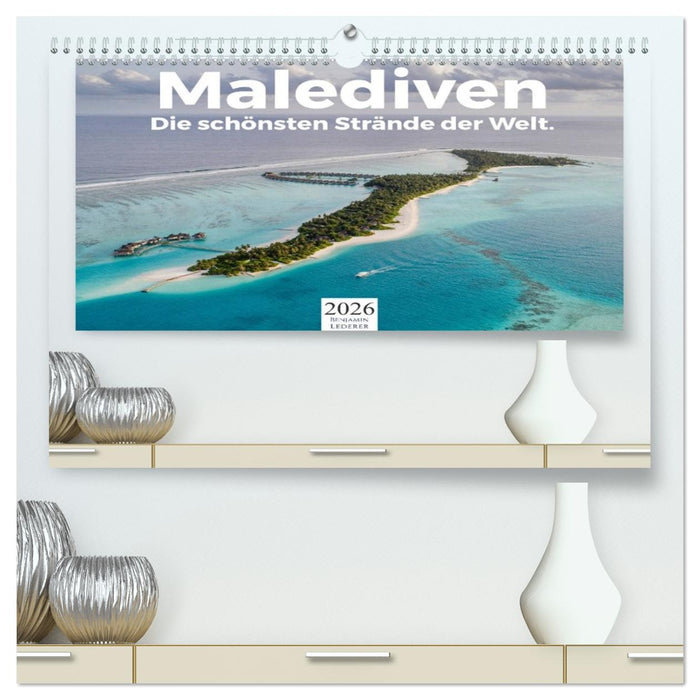 Malediven - Die schönsten Strände der Welt. (CALVENDO Premium Wandkalender 2026)