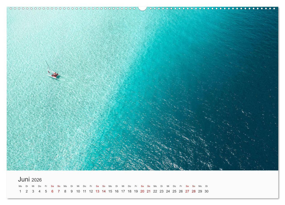 Malediven - Die schönsten Strände der Welt. (CALVENDO Premium Wandkalender 2026)