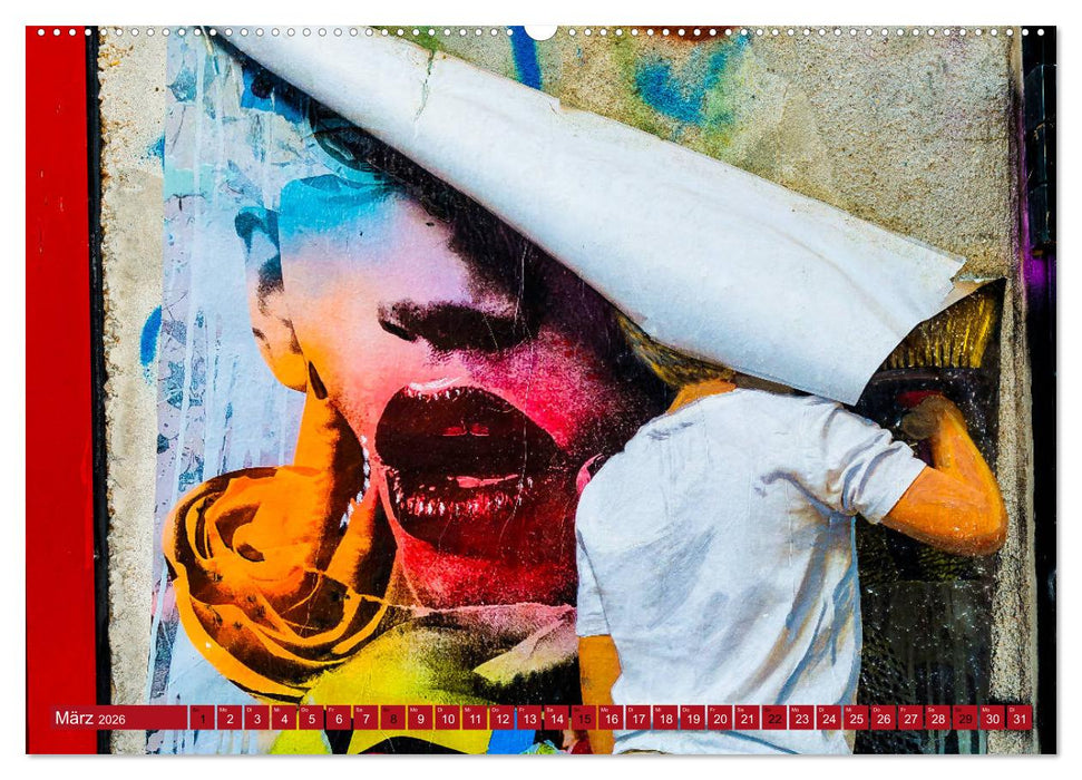 Street art Amsterdam Michael Jaster (CALVENDO Premium Wandkalender 2026)
