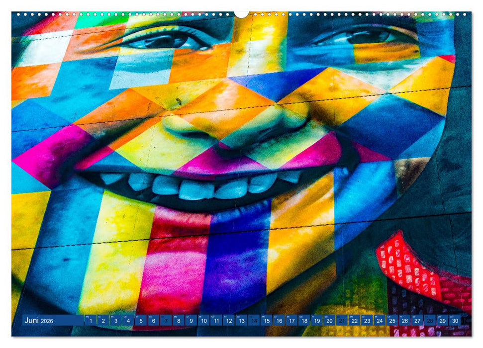 Street art Amsterdam Michael Jaster (CALVENDO Premium Wandkalender 2026)
