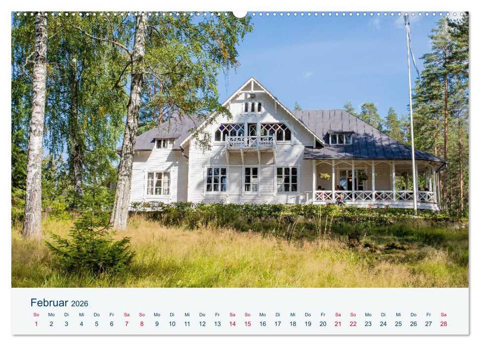 Finnland, Rund um Mikkeli (CALVENDO Premium Wandkalender 2026)