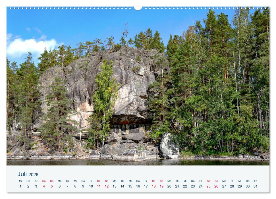 Finnland, Rund um Mikkeli (CALVENDO Premium Wandkalender 2026)