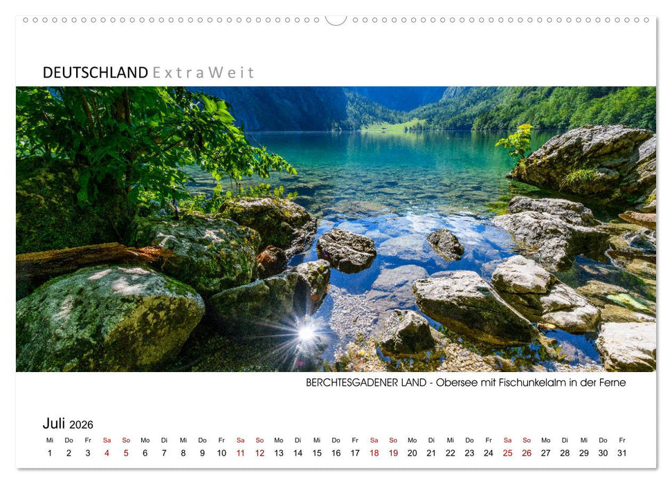 Impressionen aus dem Berchtesgadener Land (CALVENDO Premium Wandkalender 2026)