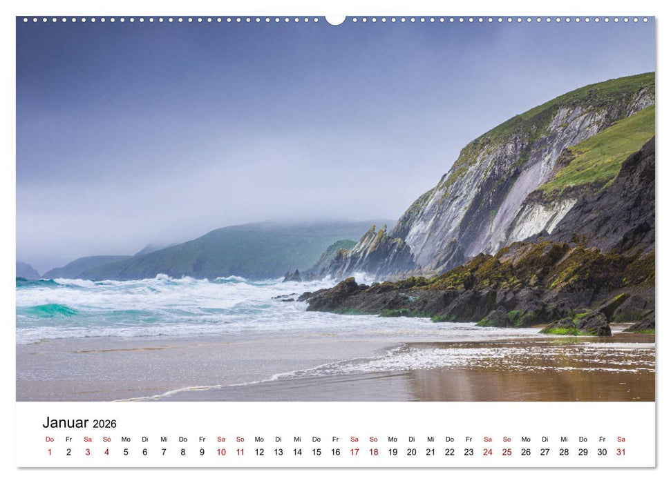 Irland, Land des Lichts (CALVENDO Premium Wandkalender 2026)