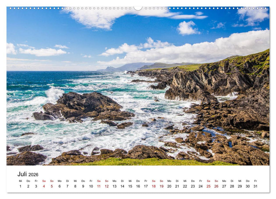 Irland, Land des Lichts (CALVENDO Premium Wandkalender 2026)