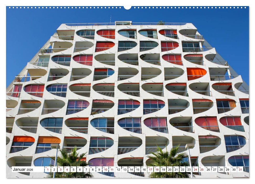 Südwestfrankreich - Städte, Landschaften und Meer (CALVENDO Premium Wandkalender 2026)