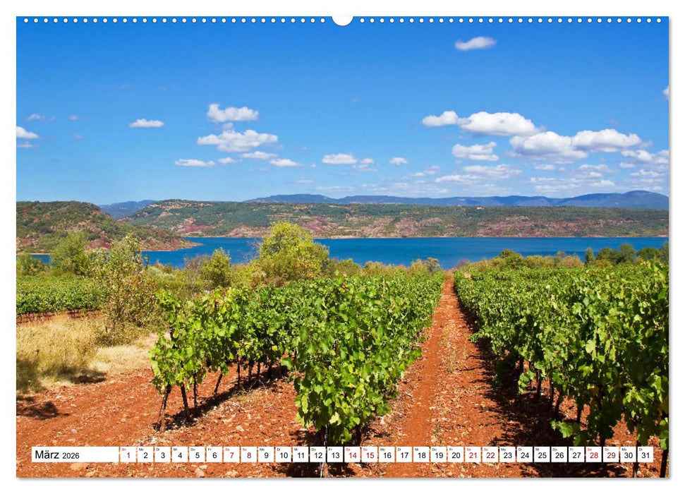 Südwestfrankreich - Städte, Landschaften und Meer (CALVENDO Premium Wandkalender 2026)