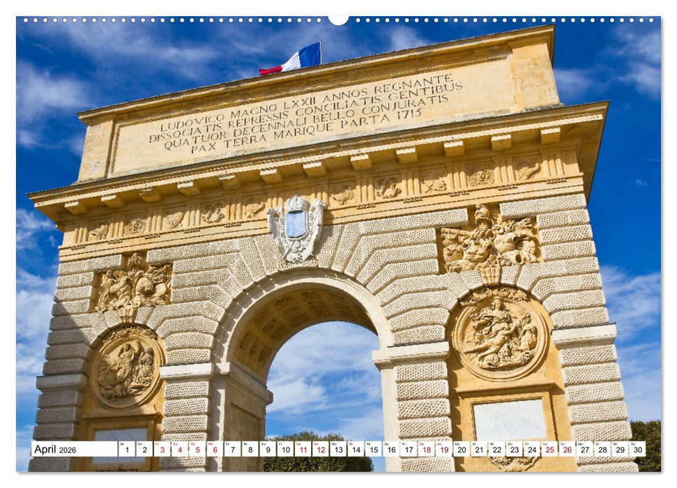 Südwestfrankreich - Städte, Landschaften und Meer (CALVENDO Premium Wandkalender 2026)