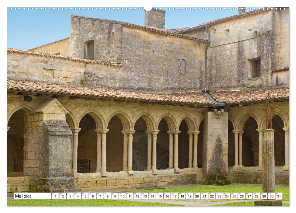 Südwestfrankreich - Städte, Landschaften und Meer (CALVENDO Premium Wandkalender 2026)