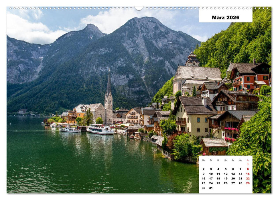 Faszination Ostalpen - von Berchtesgaden bis Slowenien (CALVENDO Premium Wandkalender 2026)