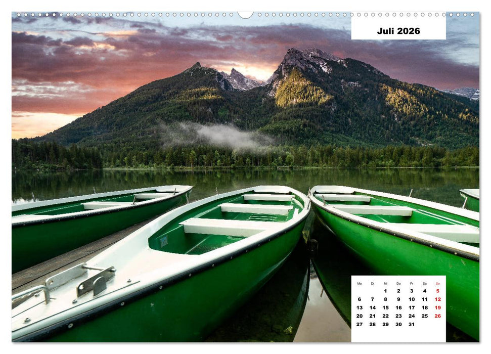 Faszination Ostalpen - von Berchtesgaden bis Slowenien (CALVENDO Premium Wandkalender 2026)