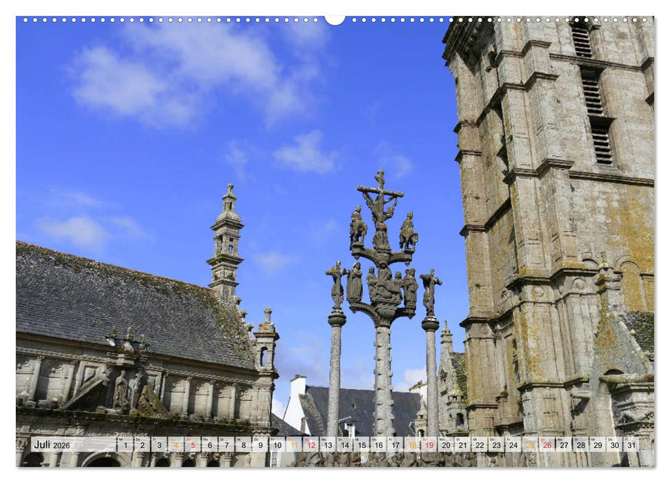 Normandie und Bretagne-faszinierend abwechslungsreich (CALVENDO Premium Wandkalender 2026)