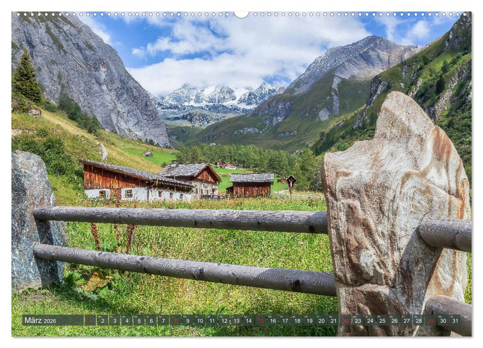 Wunderschönes Osttirol (CALVENDO Premium Wandkalender 2026)