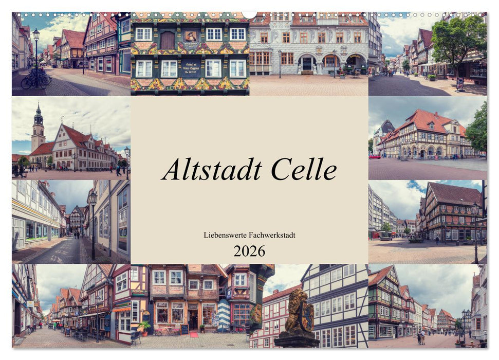 Altstadt Celle (CALVENDO Wandkalender 2026)