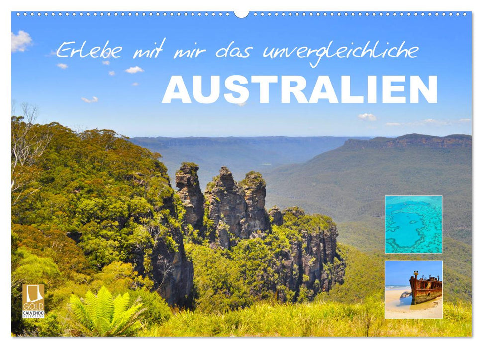 Erlebe mit mir das unvergleichliche Australien (CALVENDO Wandkalender 2026)