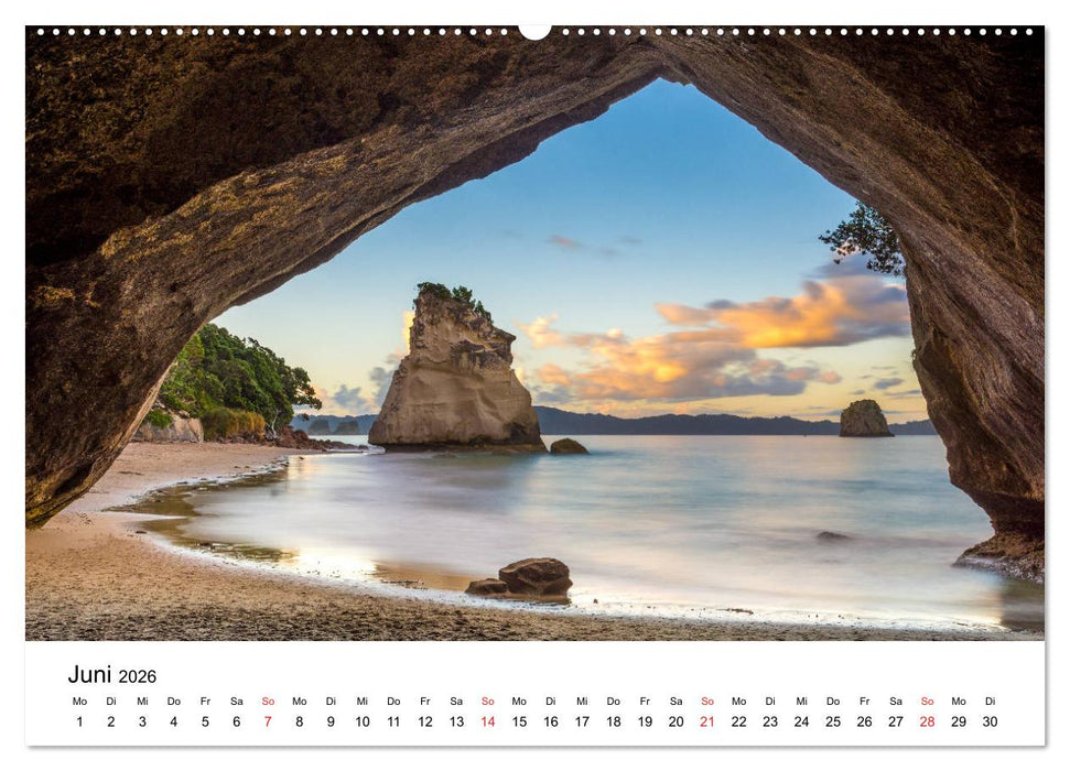 Neuseeland - Atemberaubende Natur und Landschaften (CALVENDO Premium Wandkalender 2026)