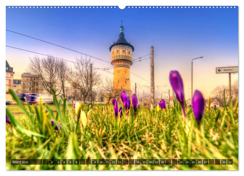 Mein schönes Halle Saale 2026 (CALVENDO Wandkalender 2026)