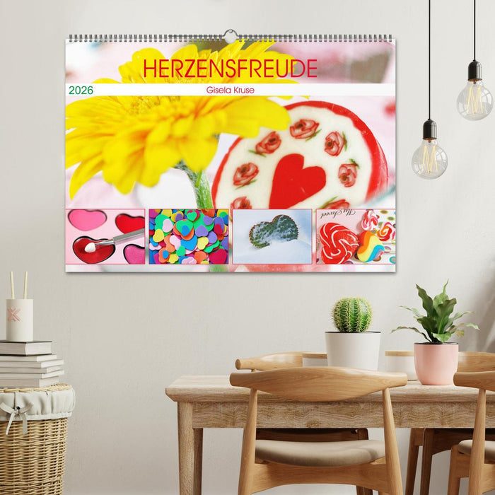Herzensfreude (CALVENDO Wandkalender 2026)