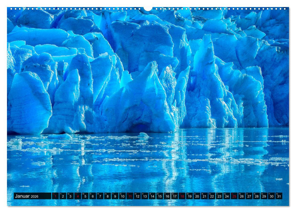 Patagonien und Feuerland (CALVENDO Premium Wandkalender 2026)